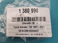 TEST Alternator Toyota Avensis I T22 2706-0D030, 0124315024 1.8 vvti