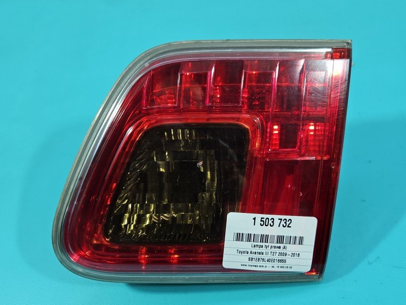 Lampa tył prawa Toyota Avensis III T27 kombi EUROPA