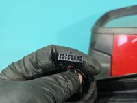 Lusterko lewe Skoda Octavia III elektryczny, Europejska, Kod lakieru: LF3K, Regulowane elektrycznie, składane ręcznie 6 pin...