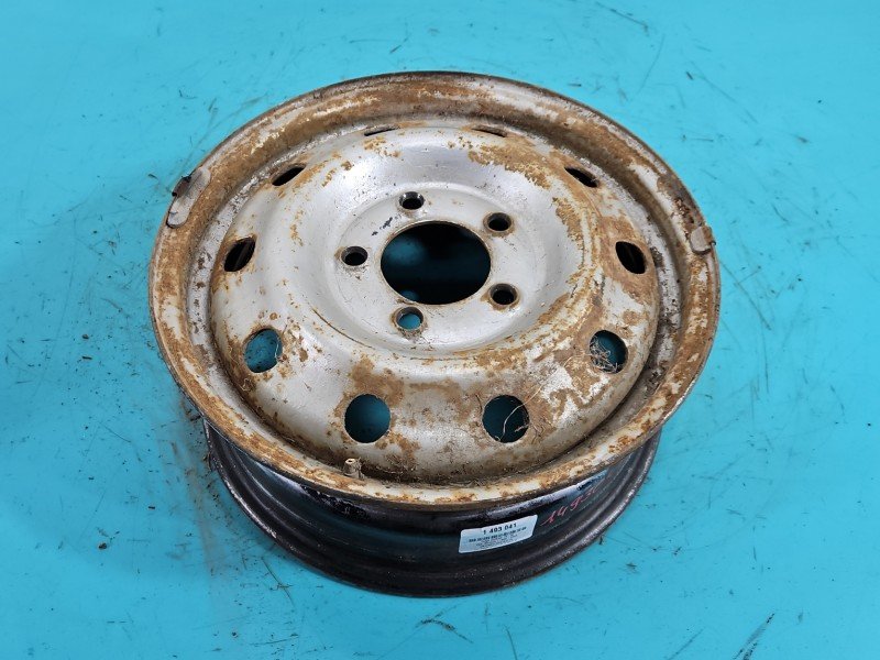 Felga stalowa 16" Opel Movano I Szerokość felgi: 6.0", Rozstaw śrub: 5x130, Producent felg: OPEL, R16 5x130 6J Et66