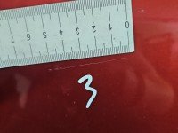 Drzwi przód prawe Skoda Fabia I 5d bordowy 9770 LF3T