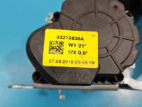 Pas bezpieczeństwa tył lewy Europejska, 3rząd Skoda Kodiaq I 4M0857738A