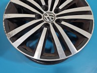 Felga aluminiowa 17" Vw Passat B7 alufelga Szerokość felgi: 7.5", Rozstaw śrub: 5x112, Odsadzenie (ET): 47, Volkswagen,...