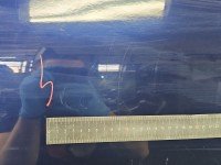 DRZWI PRZÓD LEWE KIEROWCY Vw Sharan I 5d granatowy LB5N