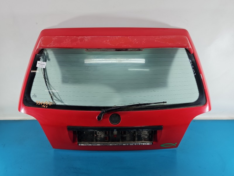 Klapa tył Vw Golf III HB 5d czerwony