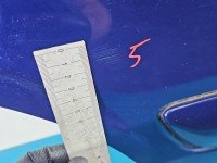 Drzwi tył prawe Nissan Almera N16 HB 5d granatowy
