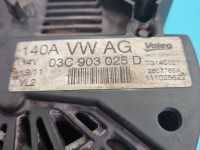 TEST Alternator Vw Golf plus 1.4 TSI 03C903025D, 2607765A