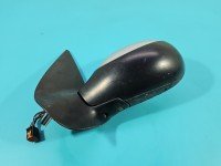 Lusterko lewe pin Peugeot 206 HB 5d kolor srebrny europa