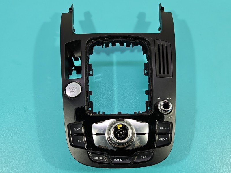 Przełącznik radia nawigacji panel Audi A5 8T 8T0919611L