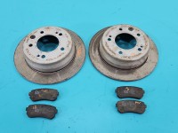 Tarcze hamulcowe tył klocki Hyundai I30 I 07-12 1.4 16V