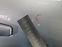 DRZWI PRZÓD PRAWE PASAŻERA Dacia Sandero I 08-12 5d srebrny