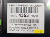 Wyświetlacz Peugeot 508 II 18- 9817435380-00 monitor