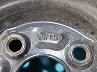 Koło zapasowe 15" dojazdowe dojazdówka Toyota Yaris II Rozstaw śrub: 4x100, Bridgestone, 125 mm, Profil opony: 70, R15 4X100...