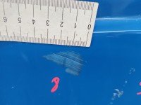 Drzwi tył prawe Renault Master III 10-19 HB 5d niebieski O423