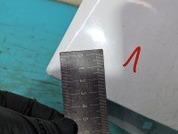 Błotnik przód lewy Kia Venga biały 7F