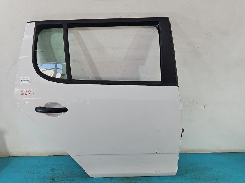 Drzwi tył prawe Skoda Fabia II HB 5d biały LF9E Drzwi tył prawe Skoda Fabia II HB 5d biały LF9E