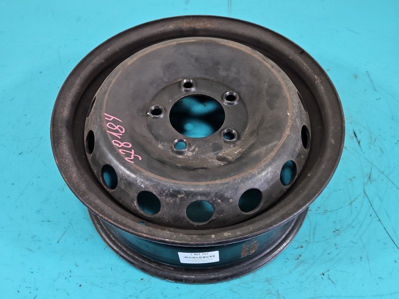 Felga stalowa 16" Renault Master III 10-19 6,5J 16 ET66 5X130 KOROZJA Felga stalowa 16" Renault Master III 10-19 6,5J 16 ET66 5X130 KOROZJA
