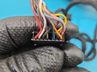 Lusterko lewe Skoda Superb III elektryczny, Europejska, Kod lakieru: LW5Q, 11 pin składane elektrycznie, rysy na obudowie europa