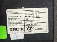 Wykładzina bagażnika podłoga AUDI Q5 08- 8R0861531A, 8R0861529A