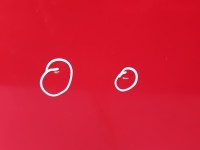 DRZWI PRZÓD LEWE KIEROWCY Skoda Citigo 11-19 5d czerwony