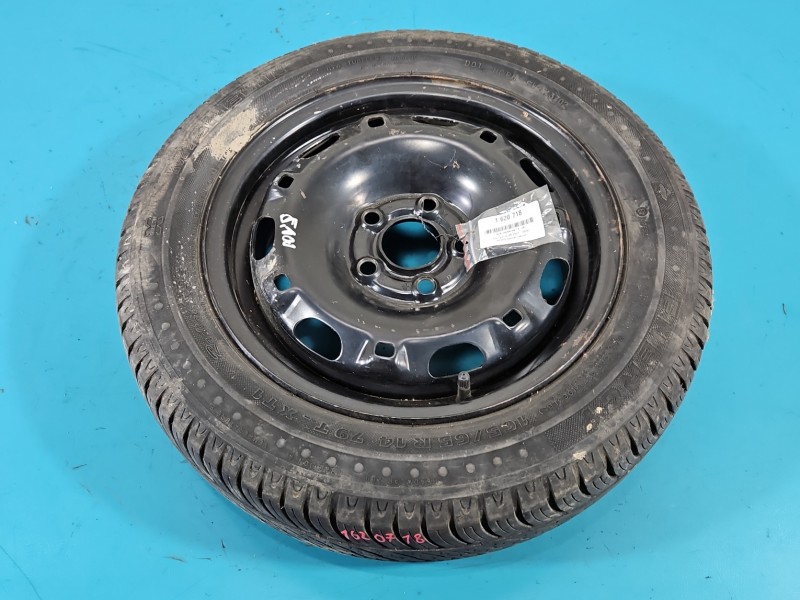 Koło zapasowe 14" dojazdowe dojazdówka Vw Polo IV 9N Rozstaw śrub: 5x100, Michelin, IMPRK1620718, 165/65 R14 MICHELIN ET35 5X100