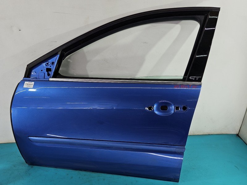 DRZWI PRZÓD LEWE KIEROWCY Renault Laguna III 5d niebieski TERNT