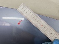 Maska przednia Renault Megane III niebieski TERNR - BLUE