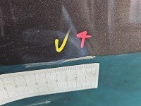 Drzwi tył prawe Vw Passat B7 kombi 5d brązowy Lb8r