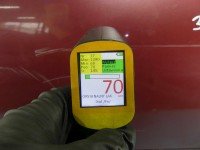 DRZWI PRZÓD LEWE KIEROWCY Nissan Almera N16 5d bordowy AV3