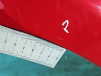 Błotnik przód prawy Toyota Yaris III czerwony
