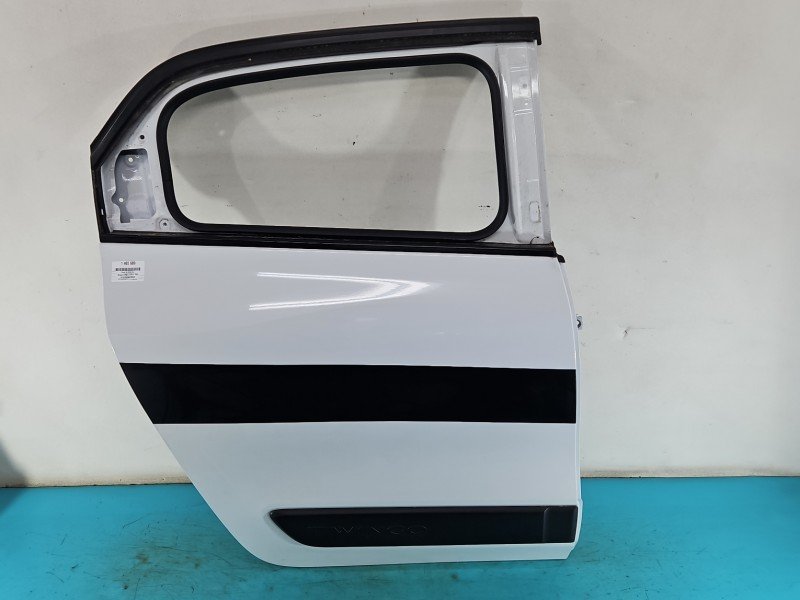Drzwi tył prawe Renault Twingo III 14-24 HB 5d bialy DVQNJ Drzwi tył prawe Renault Twingo III 14-24 HB 5d bialy DVQNJ