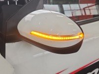 Lusterko lewe pin HYUNDAI i20 II 14-20 HB 5d kolor biały PSW europa