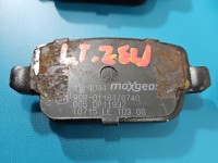 Tarcze hamulcowe tył klocki Ford S-max I MK1 2.0 TDCI