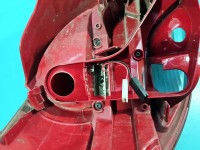 Lampa tył prawa Peugeot, 6 pinów 09-12 Z LISTWĄ ŻARÓWKOWĄ Peugeot 207 HB