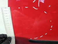 Drzwi przód lewe Fiat Punto II 5d czerwony 199/A