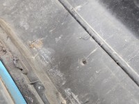 Zderzak przód Opel Zafira A czarny Z298