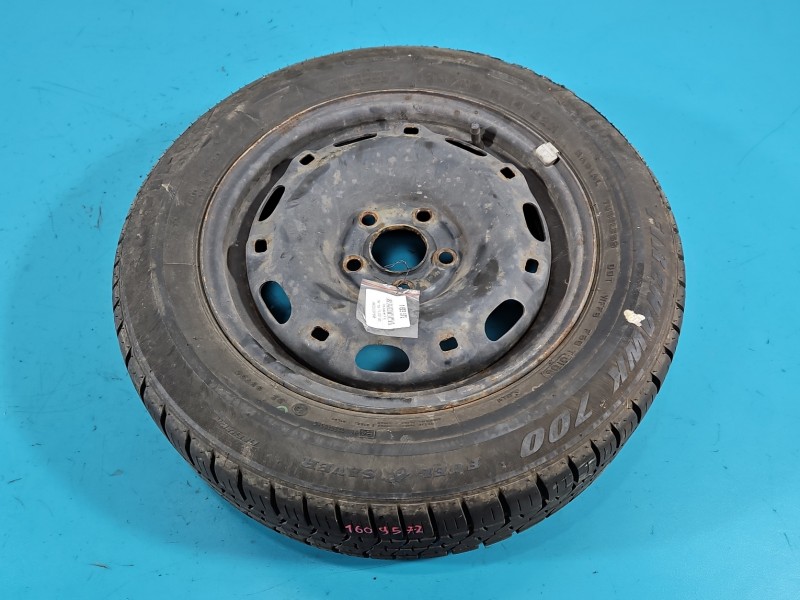 Koło zapasowe 14" dojazdowe dojazdówka Seat Ibiza III 6L Rozstaw śrub: 5x100, Firestone, 185 mm, Profil opony: 60, Kod...