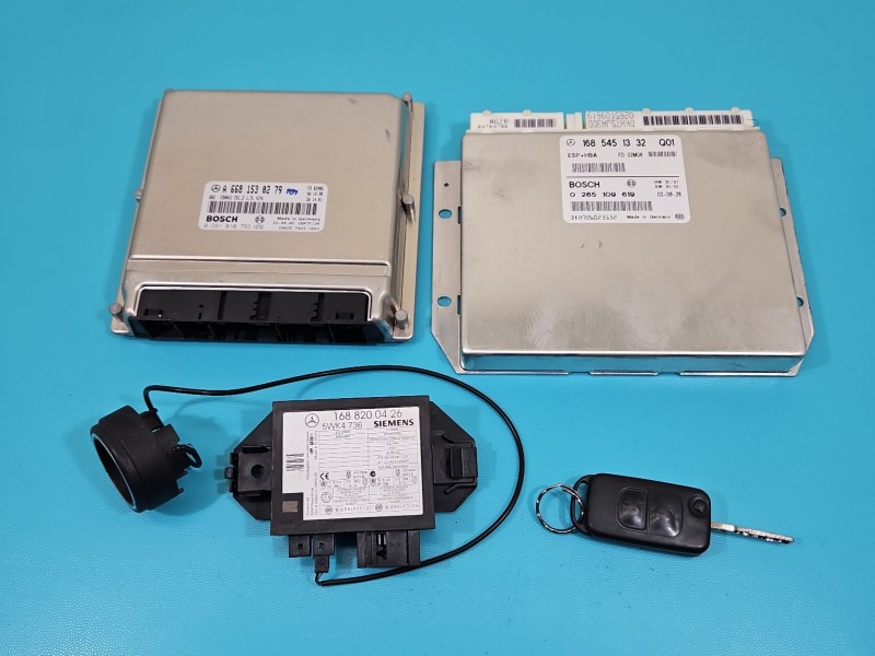 Komputer Sterownik silnika A6681530279, 0281010793 Mercedes W168 1.7 cdi