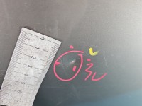 Drzwi tył prawe Citroen Nemo HB 5d beżowy KCH