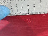 DRZWI PRZÓD PRAWE PASAŻERA Mitsubishi L200 5d czerwony