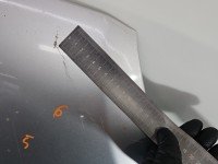 Maska przednia Mitsubishi Colt Z30 VI 04- srebrny