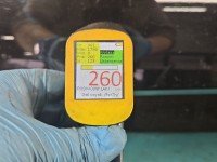 Drzwi przód lewe Mercedes E C207 A207 2d czarny 197