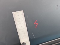 Drzwi tył lewe Mercedes 124 sedan 4d