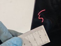 Błotnik przód prawy Mercedes W221 czarny c197