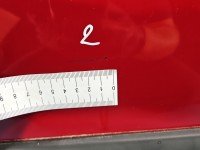 DRZWI PRZÓD LEWE KIEROWCY Citroen C3 I 5d czerwony