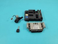Komputer Sterownik silnika 9663380880, 9654596080 Peugeot 207 1.4 16V (KFU 10FE04)