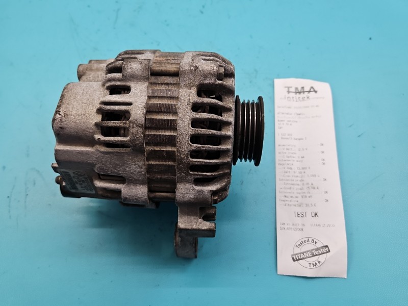 TEST Alternator Renault Kangoo I 7700433069, A001TA2291 1.2b
