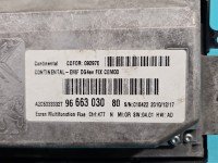 Wyświetlacz Citroen C4 II 9666303080 monitor