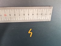 Drzwi tył prawe Skoda Fabia I HB 5d stalowy LF7U