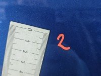 Błotnik przód prawy Mini Cooper One II R56 06- granatowy LIGHTNING BLUE METALLIC (A63)